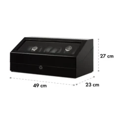 Uhrenbeweger Schaukasten Vitrine 13 Uhren Watch Winder -Deutschland Klarstein Verkaufs-Shop 10000167 yy 0007 titel Klarstein Uhrenbeweger Schaukasten 13 Uhren