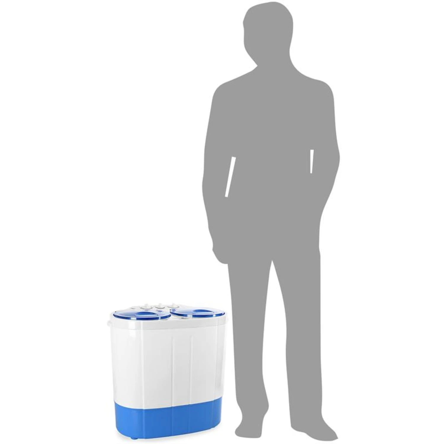 DB003 Mini-Waschmaschine Schleuder 2kg DB003 Mini-Waschmaschine Schleuder 2kg -Deutschland Klarstein Verkaufs-Shop 10006738 yy 0006 titel groessenvergleich oneconcept mnw db003