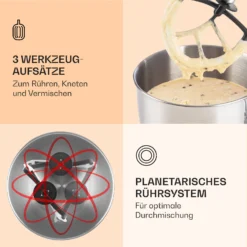 Bella Küchenmaschine 2000 W / 2,7 PS 5 Ltr Edelstahl BPA-frei -Deutschland Klarstein Verkaufs-Shop 10008232 de 0004 logo