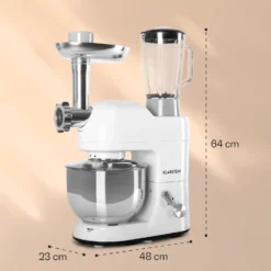 Lucia Küchenmaschine 3-in-1 2000 W / 2,7 PS 5 Ltr Edelstahl BPA-frei 7 Lucia Küchenmaschine 3-in-1 2000 W / 2,7 PS 5 Ltr Edelstahl BPA-frei -Deutschland Klarstein Verkaufs-Shop 10008236 yy 0008 logo