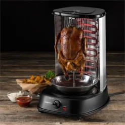 Kebap Master Vertikalgrill 1800W Schwarz Inkl. Spieß Set -Deutschland Klarstein Verkaufs-Shop 10009354 yy 0003 ambient oneConcept Kebap Master Vertikalgrill Schwarz neu