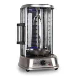 Kebap Master Pro Vertikalgrill 1500W Edelstahl Inkl. Spieß Set -Deutschland Klarstein Verkaufs-Shop 10009355 yy 0005 titel offen oneconcept vertikalgrill