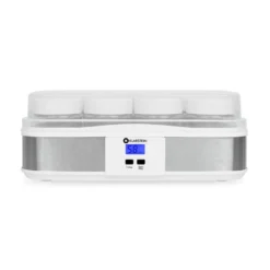 Gaia Joghurtmaker 12 Gläser A 150 Ml Timer Edelstahl -Deutschland Klarstein Verkaufs-Shop 10011602 yy 0003 titel klarstein joghurtmaker