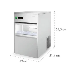 Powericer XXL Eiswürfelmaschine 160W 25 Kg/Tag 6 Kg Behälter Edelstahl 8 Powericer XXL Eiswürfelmaschine 160W 25 Kg/Tag 6 Kg Behälter Edelstahl -Deutschland Klarstein Verkaufs-Shop 10013324 yy 0009 logo Klarstein Powericer XXL Ice Maker