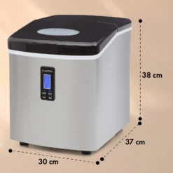 Mr. Black-Frost Eismaschine 150W Edelstahl Schwarz 15kg -Deutschland Klarstein Verkaufs-Shop 10020109 yy 0011 dimensions