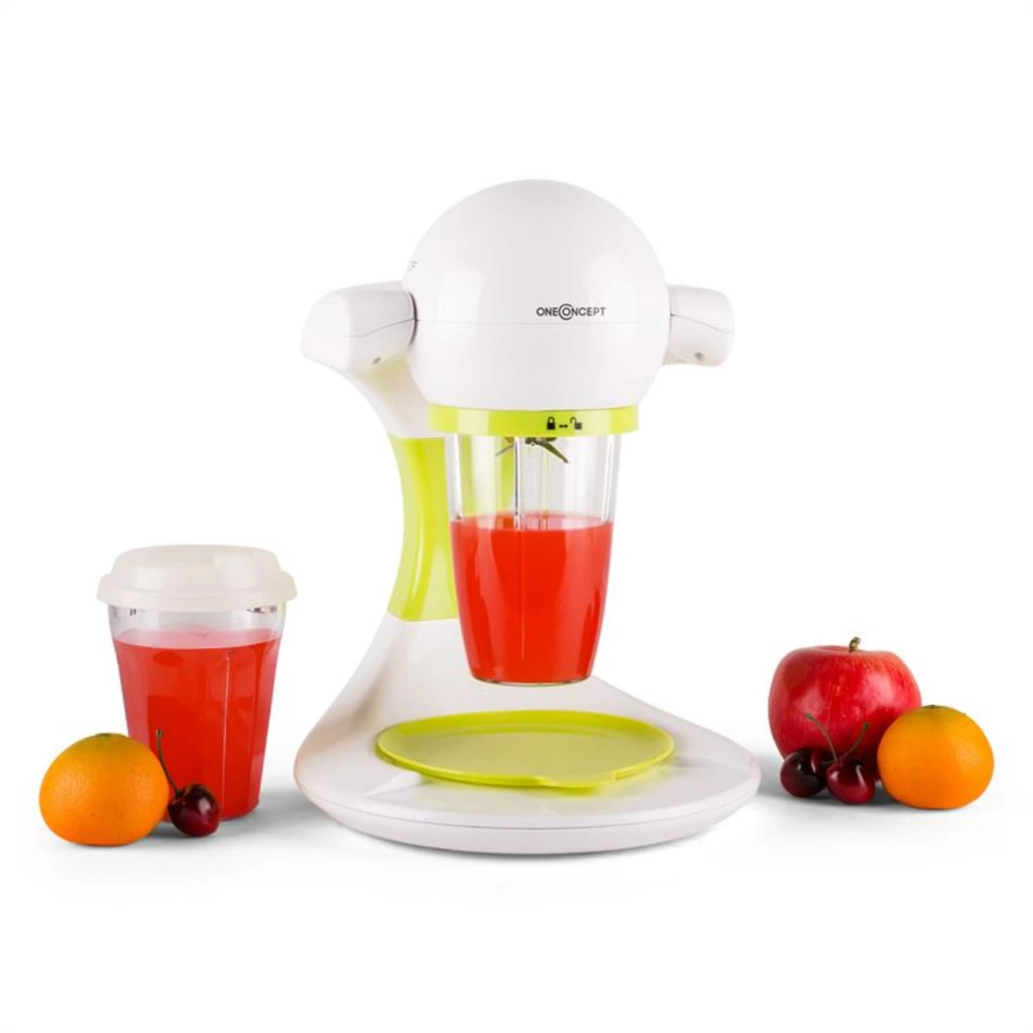 Smoooothy Smoothie Maker 350 grün/weiß Smoooothy Smoothie Maker 350 Grün/weiß -Deutschland Klarstein Verkaufs-Shop 10021381 yy 0001 titel oneConcept Smoooothy Smoothie Maker
