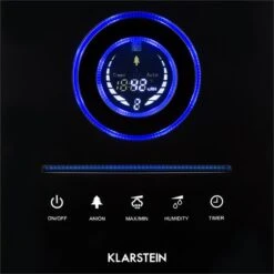 Monaco Digitaler Ultraschall-Luftbefeuchter Schwarz -Deutschland Klarstein Verkaufs-Shop 10021651 yy 0007 logo Klarstein Monaco Ultraschall Luftbefeuchter Black