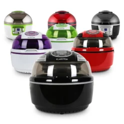 VitAir Heißluftfritteuse Schwarz 1400W Grillen Backen 9 Liter -Deutschland Klarstein Verkaufs-Shop 10021766 yy 0011 variant