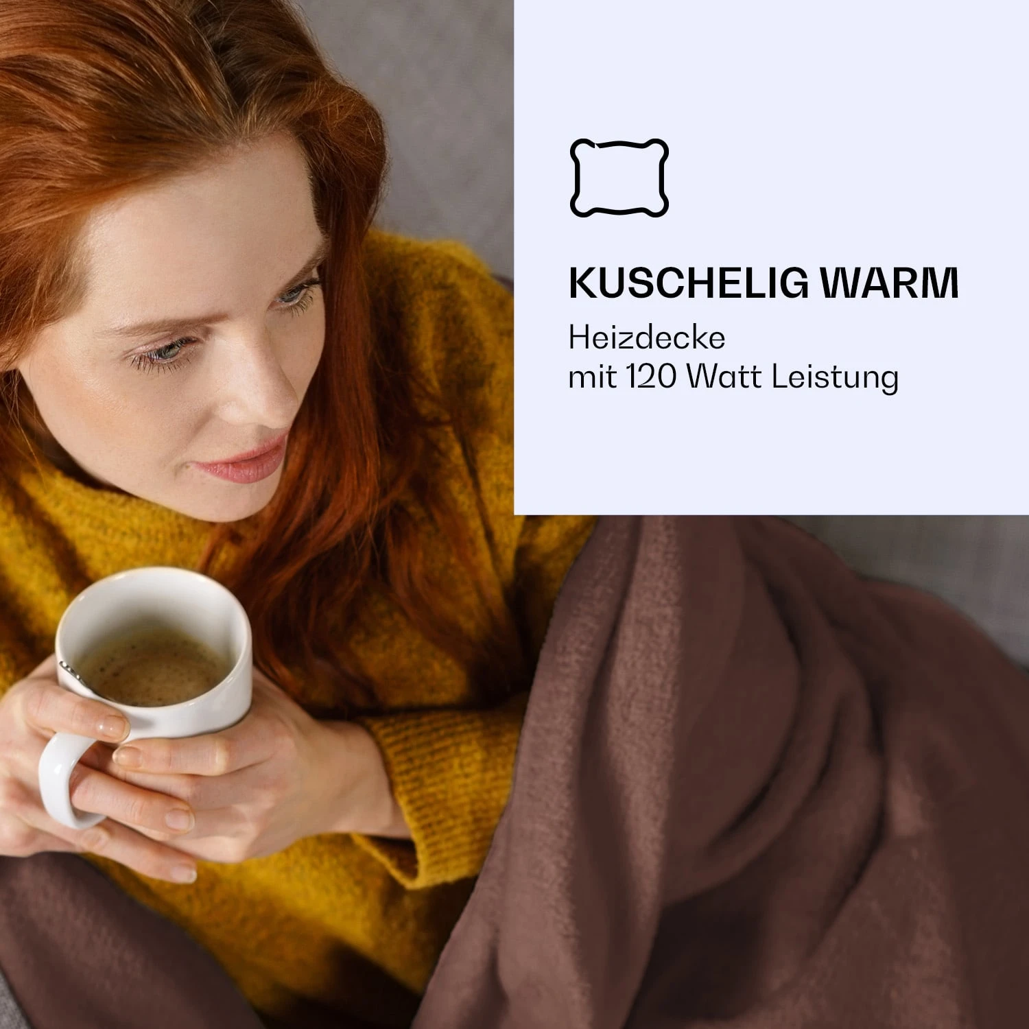 Dr. Watson XL Heizdecke 120W 3 Temperaturstufen 180x130 cm Bedienteil Dr. Watson XL Heizdecke 120W 3 Temperaturstufen 180x130 Cm Bedienteil -Deutschland Klarstein Verkaufs-Shop 10024005 de 0002 logo