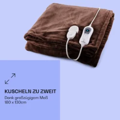 Dr. Watson XL Heizdecke 120W 3 Temperaturstufen 180x130 Cm Bedienteil 4 Dr. Watson XL Heizdecke 120W 3 Temperaturstufen 180x130 Cm Bedienteil -Deutschland Klarstein Verkaufs-Shop 10024005 de 0005 logo