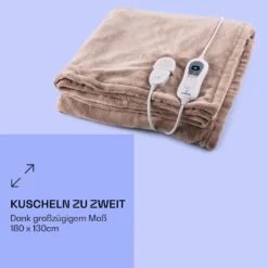 Dr. Watson XL Heizdecke 120 W 3 Stufen 180 X 130 Cm Bedienteil 4 Dr. Watson XL Heizdecke 120 W 3 Stufen 180 X 130 Cm Bedienteil -Deutschland Klarstein Verkaufs-Shop 10024006 de 0005 logo