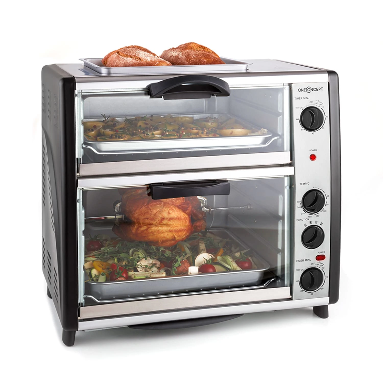 All-You-Can-Eat Doppel-Backofen Grillplatte 42 Liter 2350 Watt All-You-Can-Eat Doppel-Backofen Grillplatte 42 Liter 2350 Watt -Deutschland Klarstein Verkaufs-Shop 10026452 yy 0001 titel