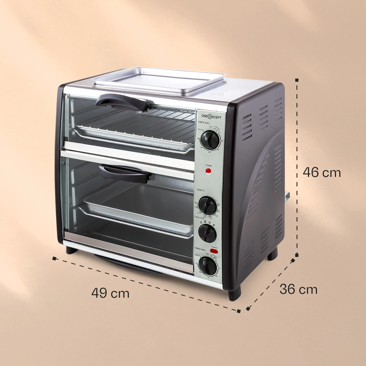 All-You-Can-Eat Doppel-Backofen Grillplatte 42 Liter 2350 Watt All-You-Can-Eat Doppel-Backofen Grillplatte 42 Liter 2350 Watt -Deutschland Klarstein Verkaufs-Shop 10026452 yy 0005 logo
