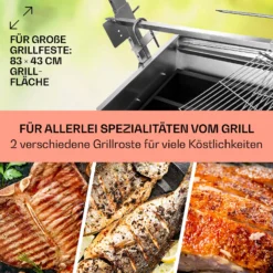 Sauenland Spanferkelgrill Mit Elektromotor Drehspieß -Deutschland Klarstein Verkaufs-Shop 10026798 de 0004 usp