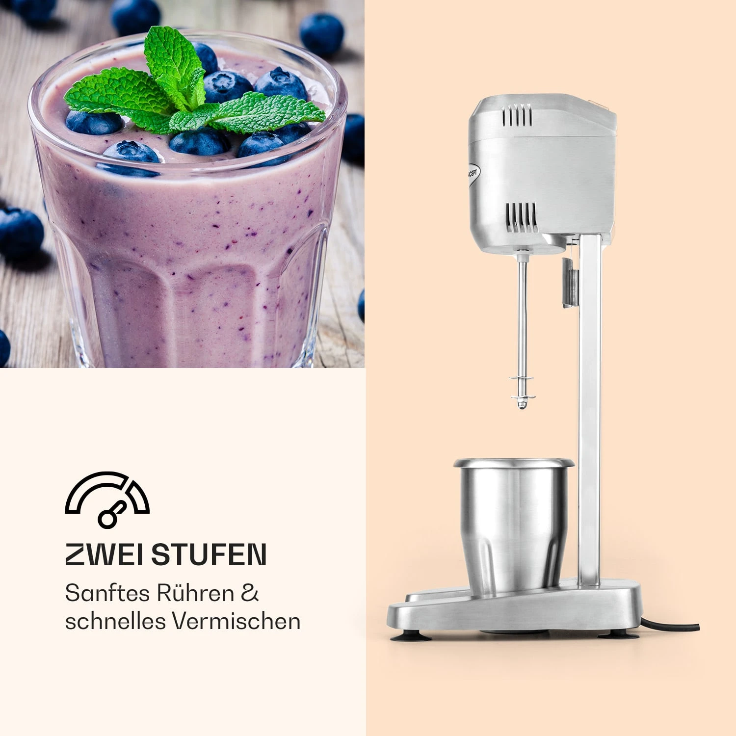 DM-B Drink Mixer Gastro-Barmixer 400W 16000 U/min 650ml DM-B Drink Mixer Gastro-Barmixer 400W 16000 U/min 650ml -Deutschland Klarstein Verkaufs-Shop 10026883 de 0004 logo