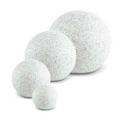 Shinestone L Kugelleuchte Außenleuchte Gartenlampe 40cm Steinoptik -Deutschland Klarstein Verkaufs-Shop 10027664 yy 0005 titel set Lightcraft Shinestone L Kugelleuchte