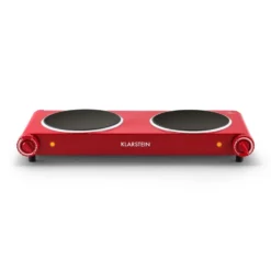 Captain Cook² Doppel-Kochplatte Infrarot 2400W Edelstahl Rot 3 Captain Cook² Doppel-Kochplatte Infrarot 2400W Edelstahl Rot -Deutschland Klarstein Verkaufs-Shop 10027876 yy 0004 titel Klarstein Captain Cook Doppel Kochplatte