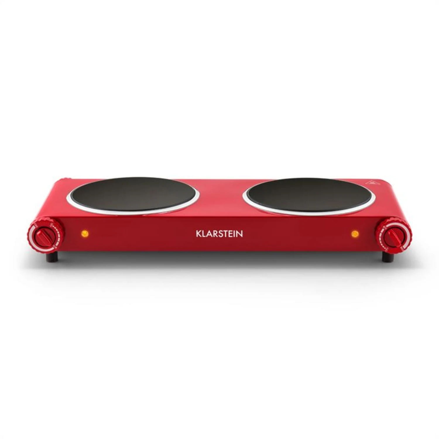 Captain Cook² Doppel-Kochplatte Infrarot 2400W Edelstahl rot Captain Cook² Doppel-Kochplatte Infrarot 2400W Edelstahl Rot -Deutschland Klarstein Verkaufs-Shop 10027876 yy 0004 titel Klarstein Captain Cook Doppel Kochplatte