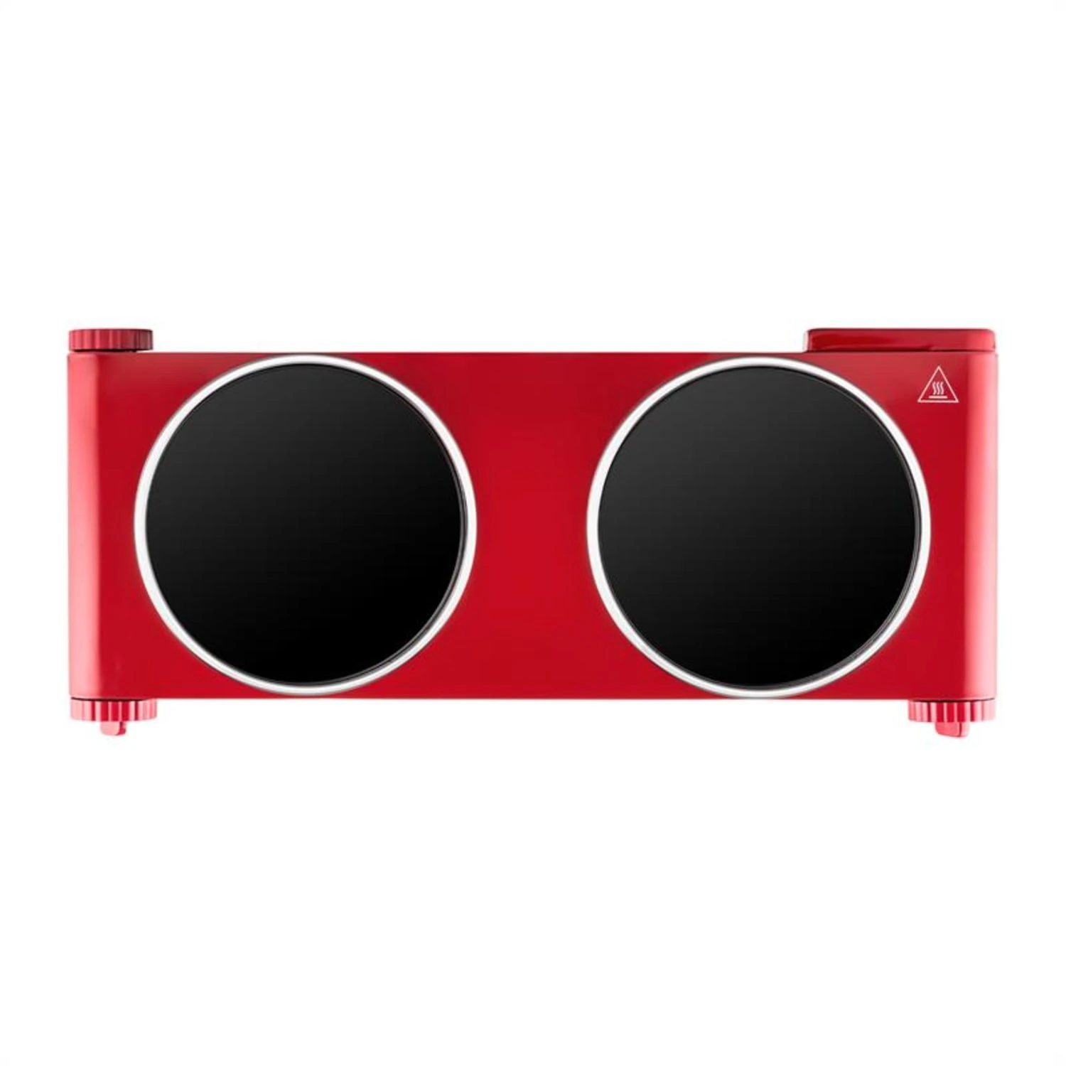 Captain Cook² Doppel-Kochplatte Infrarot 2400W Edelstahl rot Captain Cook² Doppel-Kochplatte Infrarot 2400W Edelstahl Rot -Deutschland Klarstein Verkaufs-Shop 10027876 yy 0005 titel Klarstein Captain Cook Doppel Kochplatte