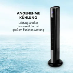 Skyscraper 3G Turmventilator 48W 1.633 M³/h Fernbedienung 2 Skyscraper 3G Turmventilator 48W 1.633 M³/h Fernbedienung -Deutschland Klarstein Verkaufs-Shop 10027942 de 0003 logo