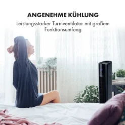 Skyscraper 3G Turmventilator 48W 1.633 M³/h Fernbedienung 3 Skyscraper 3G Turmventilator 48W 1.633 M³/h Fernbedienung -Deutschland Klarstein Verkaufs-Shop 10027942 de 0004 logo