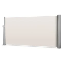 Bari 316 Seitenmarkise Seitenrollo 300x160cm Aluminium Creme -Deutschland Klarstein Verkaufs-Shop 10028013 yy 0008 titel Blumfeldt Bari 316 Seitenmarkise