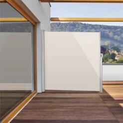 Bari 318 Seitenmarkise Seitenrollo 300x180cm Aluminium Creme 2 Bari 318 Seitenmarkise Seitenrollo 300x180cm Aluminium Creme -Deutschland Klarstein Verkaufs-Shop 10028016 yy 0003 ambient Blumfeldt Bari 318 Seitenmarkise