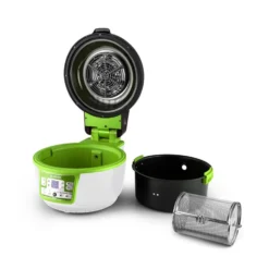 VitAir Turbo Heißluftfritteuse Grün-weiß 1400W Grillen Backen 9l 7 VitAir Turbo Heißluftfritteuse Grün-weiß 1400W Grillen Backen 9l -Deutschland Klarstein Verkaufs-Shop 10028288 yy 0008 titel zubehoer 07 Klarstein VitAir Heissluftfritteuse gruen weiss