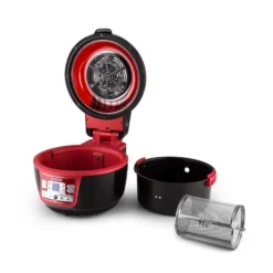 VitAir Turbo Heißluftfritteuse Rot-schwarz 1400W Grillen Backen 9l -Deutschland Klarstein Verkaufs-Shop 10028289 yy 0008 titel Klarstein VitAir Heissluftfritteuse