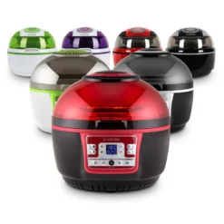 VitAir Turbo Heißluftfritteuse Rot-schwarz 1400W Grillen Backen 9l -Deutschland Klarstein Verkaufs-Shop 10028289 yy 0011 variant