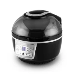 VitAir Turbo Heißluftfritteuse Grau-schwarz 1400W Grillen Backen 9l -Deutschland Klarstein Verkaufs-Shop 10028290 yy 0007 titel Klarstein VitAir Heissluftfritteuse