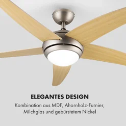 Bolero 2-in-1-Deckenventilator Leuchte 55W 10212m³/h Fernbedienung -Deutschland Klarstein Verkaufs-Shop 10028291 de 0006 logo