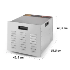 Fruit Jerky Steel 10 Dörrautomat 10 Etagen 1000 W Fläche: 1,5 M² Timer 7 Fruit Jerky Steel 10 Dörrautomat 10 Etagen 1000 W Fläche: 1,5 M² Timer -Deutschland Klarstein Verkaufs-Shop 10028437 yy 0008 logo