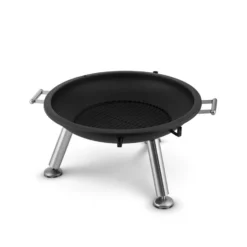 Turion Galgen-Schwenkgrill Feuerschale Ø80cm BBQ Seilzug Edelstahl -Deutschland Klarstein Verkaufs-Shop 10028486 yy 0006 logo
