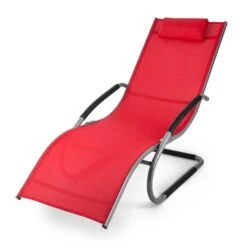 Sunwave Gartenliege Liegestuhl Schwingliege Relax Aluminium Rot -Deutschland Klarstein Verkaufs-Shop 10028707 yy 0009 titel 09 Blumfeldt Sunwave Gartenliege