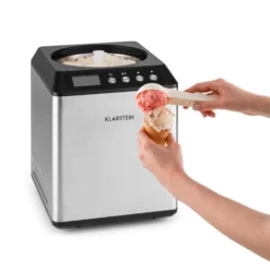 Vanilla Sky Eiscreme-Maschine Kompressor 2l 180W Edelstahl Silber -Deutschland Klarstein Verkaufs-Shop 10028873 yy 0003 ambient 03 Klarstein Vanilla Sky Eismaschine