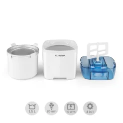 Creamberry Eiscremebereiter Flaschenkühler Frozen Yogurt 1,5l Weiß -Deutschland Klarstein Verkaufs-Shop 10028925 yy 0003 logo Klarstein Creamberry Eisbereiter reedit