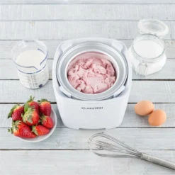 Creamberry Eiscremebereiter Flaschenkühler Frozen Yogurt 1,5l Weiß -Deutschland Klarstein Verkaufs-Shop 10028925 yy 0004 ambient Klarstein Creamberry Eisbereiter reedit