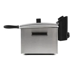 QuickPro XXL 3000 Fritteuse 5l 1,5kg 3000W Timer Edelstahl -Deutschland Klarstein Verkaufs-Shop 10029073 yy 0005 titel side Klarstein QuickPro XXL 3000 Fritteuse