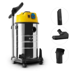 Reinraum Nass-Trocken-Sauger Industriesauger 1800W 30l Steckdose -Deutschland Klarstein Verkaufs-Shop 10029113 yy 0003 detail Klarstein Reinraum Nass Trocker Sauger reedit