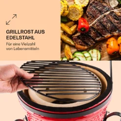 Princesize Kamado-Grill Keramikgrill Edelstahl-Grillrost Smoker BBQ 2 Princesize Kamado-Grill Keramikgrill Edelstahl-Grillrost Smoker BBQ -Deutschland Klarstein Verkaufs-Shop 10029124 de 0003 logo