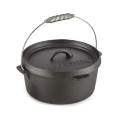 Hotrod 85 Dutch Oven BBQ-Topf 9 Qt / 8,5 Liter Gusseisen Schwarz