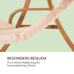 Maui Hollywoodschaukel 110 Cm 2-Sitzer Sonnensegel Polyester Lärche -Deutschland Klarstein Verkaufs-Shop 10029199 de 0005 logo