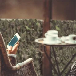 Fency Dark Leaf Sichtschutzzaun Windschutz 300x100 Cm Dunkelgrün Mix -Deutschland Klarstein Verkaufs-Shop 10029248 yy 0004 ambient Blumfeldt Fency Dark Leaf Sichtschutz