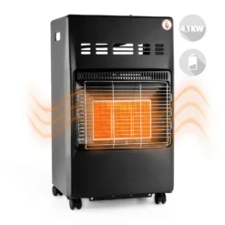 Kamtschatka Gasheizofen Gasheizer Keramikbrenner Infrarot 4,1kW