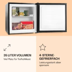 Garfield Gefrierschrank Gefrierwürfel 4-Sterne 35 L 65 W 2 Etagen -Deutschland Klarstein Verkaufs-Shop 10029334 de 0003 logo