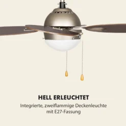 Valderama Deckenventilator & Lampe Ø 42" (107 Cm ) 7480 M³/h 55 DB -Deutschland Klarstein Verkaufs-Shop 10029348 de 0003 logo
