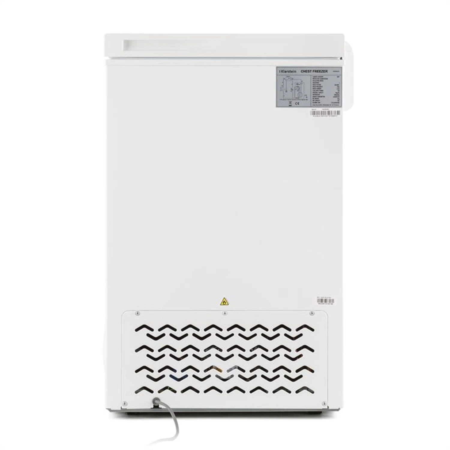 Iceblokk 100 Gefriertruhe 98 L EEK E 40 dB 4-Sterne -15 bis -26 °C Iceblokk 100 Gefriertruhe 98 L EEK E 40 DB 4-Sterne -15 Bis -26 °C -Deutschland Klarstein Verkaufs-Shop 10029353 yy 0004 titel side Klarstein Iceblokk Gefriertruhe