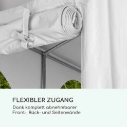 Sommerfest 3x6m 500 G/m² Partyzelt Festzelt PVC Wasserdicht Verzinkt -Deutschland Klarstein Verkaufs-Shop 10029431 de 0007 logo