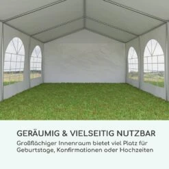 Sommerfest 4x6m 500 G/m² Partyzelt Festzelt PVC Wasserdicht Verzinkt -Deutschland Klarstein Verkaufs-Shop 10029434 de 0003 logo